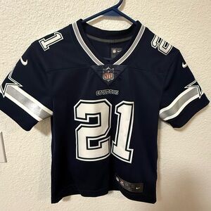 NFL Kids Navy and Gray Cowboys Jersey